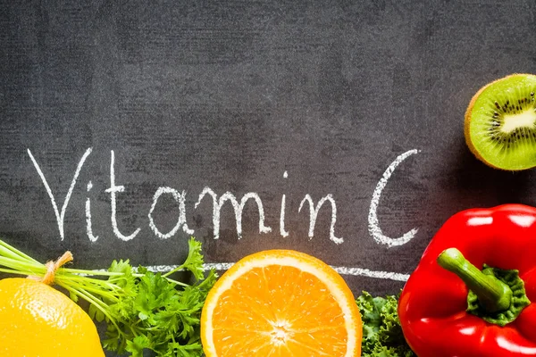 Lebensmittel reich an Vitamin C — Stockfoto