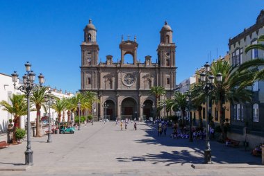 Santa Ana Catedral, Plaza Santa Ana, Vegueta Old Town Las Palmas. 