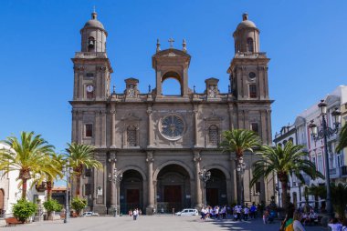 Santa Ana Catedral, Plaza Santa Ana, Vegueta Old Town Las Palmas. 