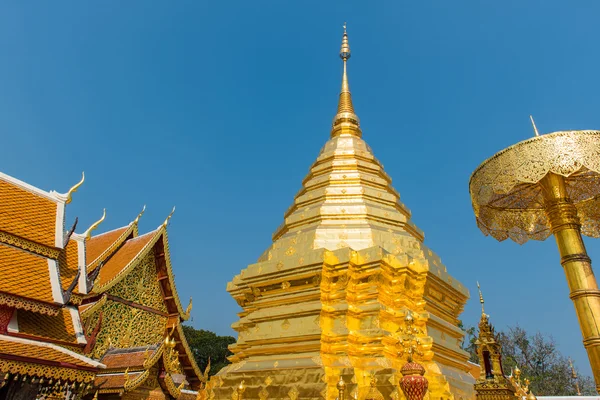 WAT phrathat DOI suthep Tapınağı chiang Mai, Tayland.