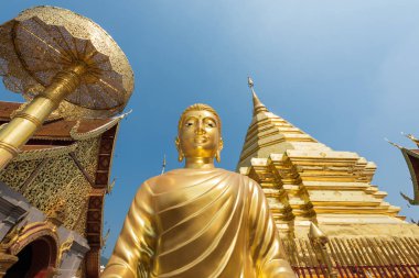 WAT phrathat DOI suthep Tapınağı chiang Mai, Tayland.