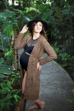  Güzel hamile kadın.