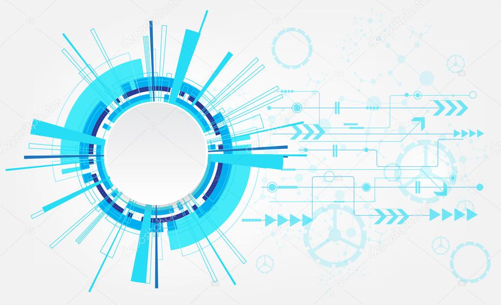 Technology abstract background Abstract technology engineering blue technical background CanStock