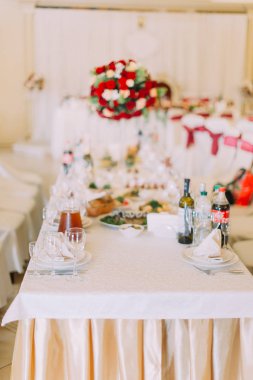 Tablo kümesi düğün vintage.