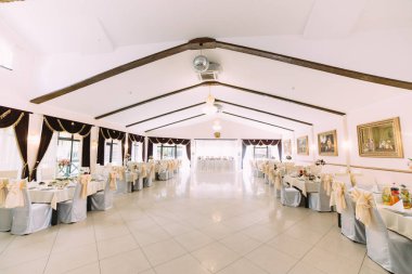 Restoran düğün iç.