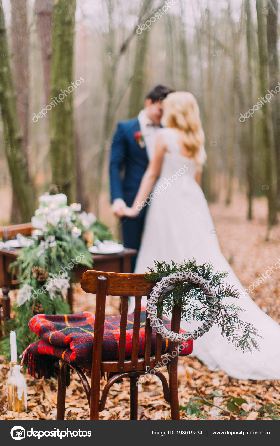 Beautiful Wedding Couple Posing Near The Vintage Table In Autumn Forest Stock Photo Image By C Imidglviv Gmail Com Beautiful Wedding Couple Posing Near The Vintage Table In Autumn Forest Stock Photo Image By C Imidglviv Gmail Com