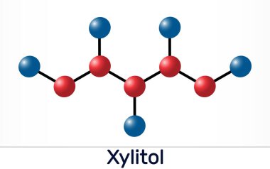 Xylitol, C5H12O5 molekülü. Polialkol ve şeker alkolü, bir Alditol. Gıda katkı maddesi E967 ve şeker yerine kullanılır. Görüntü