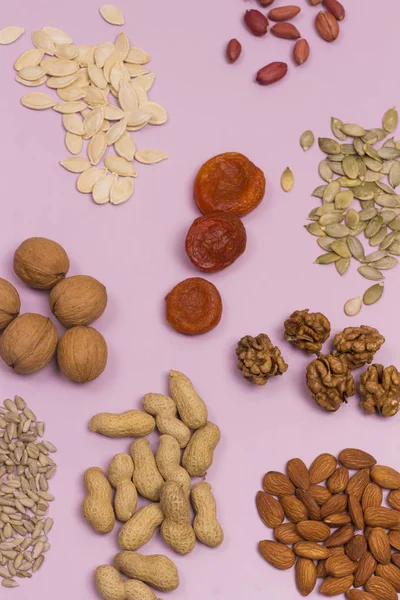 Foods high in fatty acids including almonds, sunflower seeds