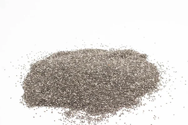 Черный источник семян цыган веганского натурального белка, кальция, омега-3 — стоковое фото