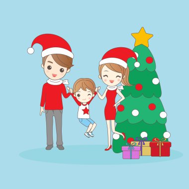 Noel çizgi film aile