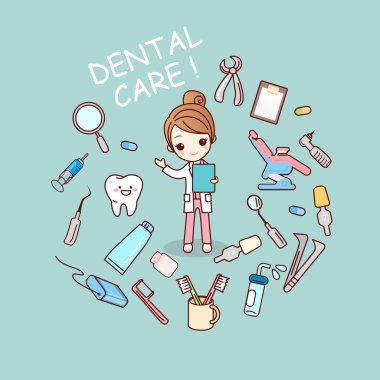 diş hekimi doktor diş hekimi araçları ile