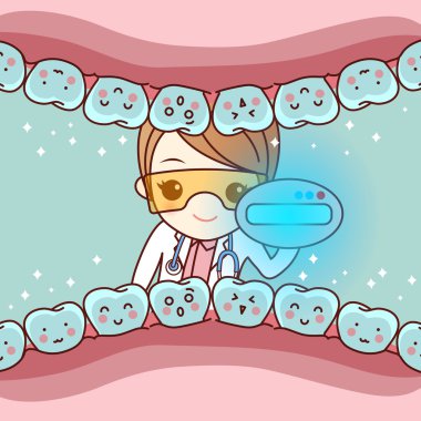 karikatür doktor diş hekimi
