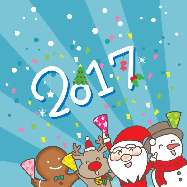 新年快乐 — 图库矢量图片
