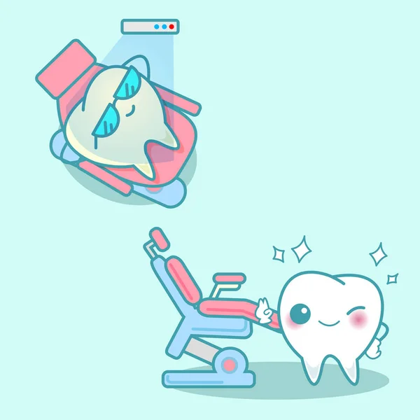 Bělení a bělení zubů — Stockový vektor