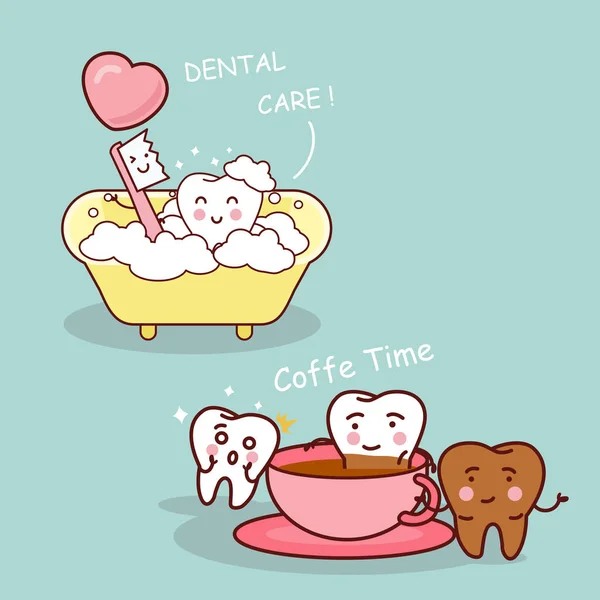 cute cartoon tooth