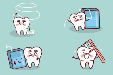  üst düzey diş ipi ile