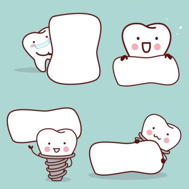 diş implant ile billboard