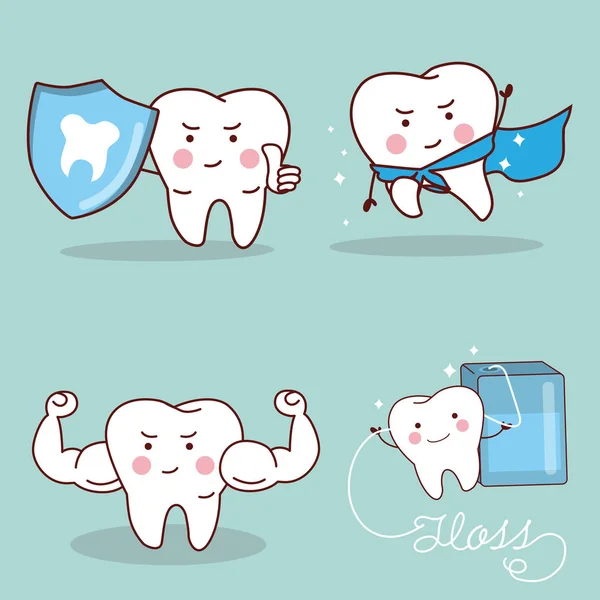 Conceito de saúde dentária —  Vetores de Stock