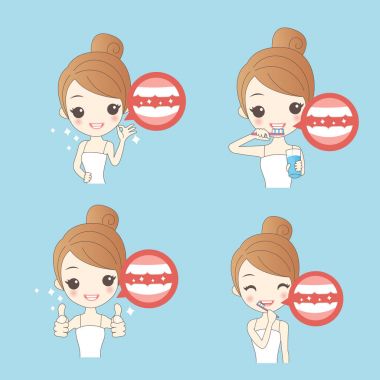 woamn diş beyazlatma