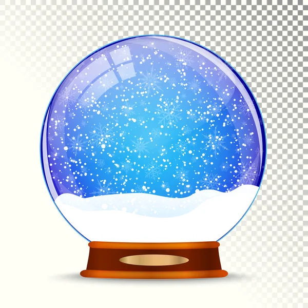 Globe de neige vecteur — Image vectorielle