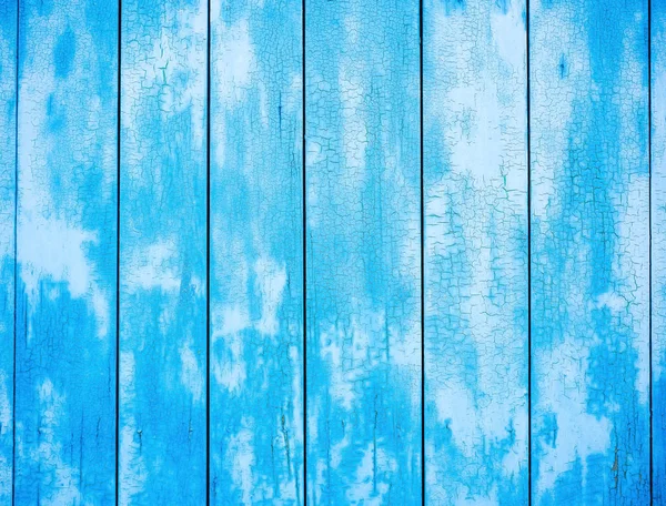 Blue wood planks background