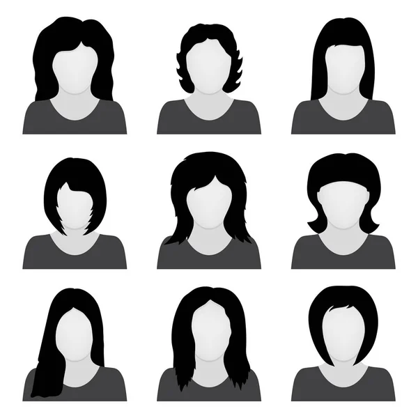 Vector set of people icons — Stock Vector