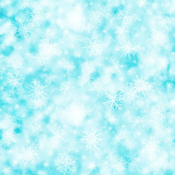 Flocos de neve fundo abstrato — Fotografia de Stock