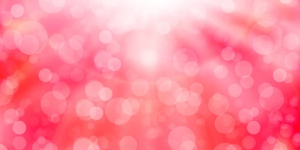 Abstrakte rosa Hintergrund mit Bokeh. Vektorillustration — Stockvektor