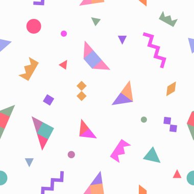 Soyut geometrik desen. Sorunsuz retro tarzı yinelenen arka plan.