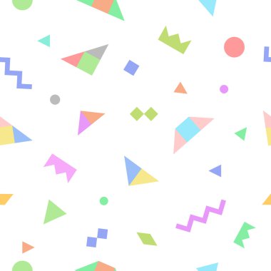 Soyut geometrik desen. Sorunsuz retro tarzı yinelenen arka plan.