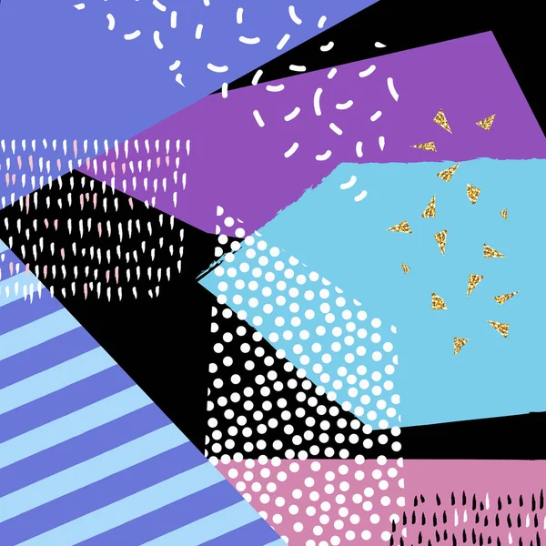 Vector Fondo geométrico abstracto. Cartel de diseño abstracto moderno y elegante, cubierta, tarjeta design.illustration para su diseño . — Vector de stock