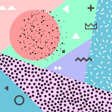 Vektör soyut geometrik arka plan. Modern ve şık soyut tasarım poster, kapak, tasarımınız için kart design.illustration.