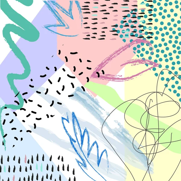 Vector Fondo artístico abstracto. Cartel de diseño abstracto moderno y elegante, cubierta, tarjeta design.illustration para su diseño . — Archivo Imágenes Vectoriales