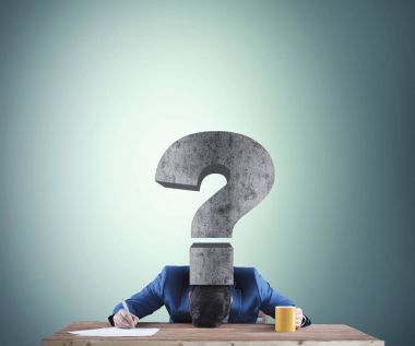 Soru işareti Resepsiyon