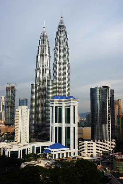 Petronas Twin Towers a Kuala Lumpur, Malesia . — Foto Stock