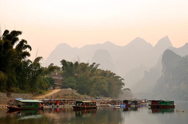 Paisaje en Yangshuo Guilin, China —  Fotos de Stock