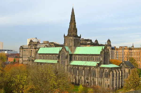 Glasgowská katedrála, také známa jako High Kirk z Glasgow nebo St Kentigern nebo St Mungo — Stock fotografie