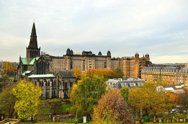 Glasgow cathedral aka High Kirk of Glasgow or St Kentigern or St Mungo — Stock Photo, Image