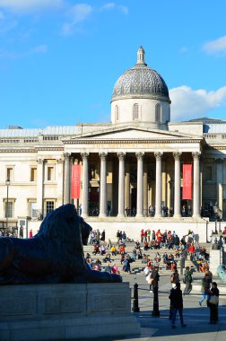Trafalgar Square Londra İngiltere