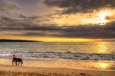 Jimbaran Beach, Bali, Endonezya