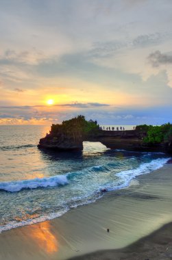 Bali Adası Endonezya 'daki Tanah Lot Tapınağı
