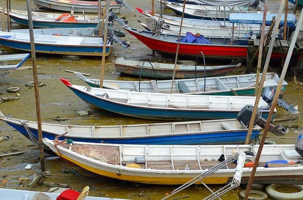 Pueblo pesquero, Pulau Ketam, Malasia — Foto de Stock