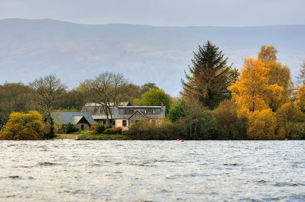 Pień obraz Loch Lomond, Szkocja — Zdjęcie stockowe