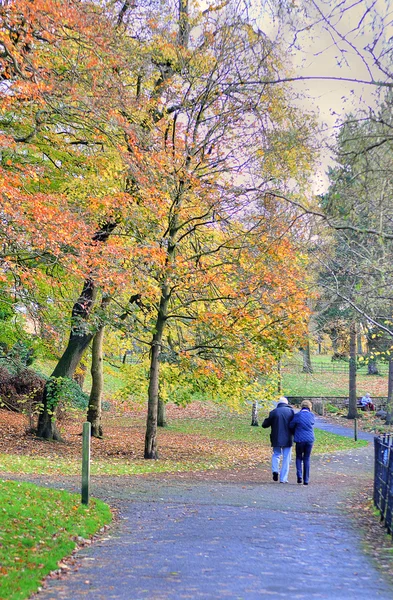Kelvingrove Park - Glasgow, Escócia — Fotografia de Stock