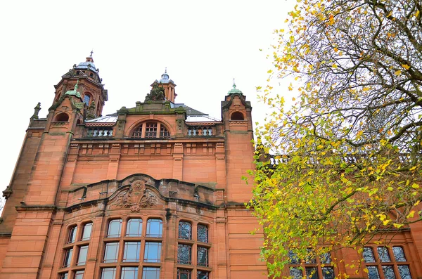 The Kelvingrove art gallery and museum, Glasgow, Scotland — Stock Photo, Image