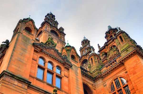 The Kelvingrove art gallery and museum, Glasgow, Scotland — Stock Photo, Image