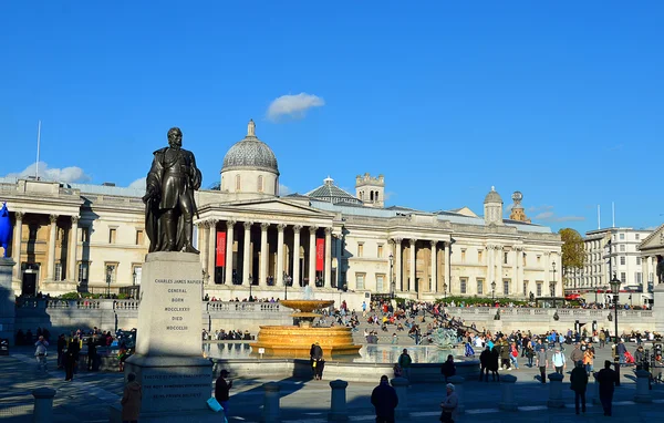 Trafalgar Square a Londra Regno Unito — Foto Stock