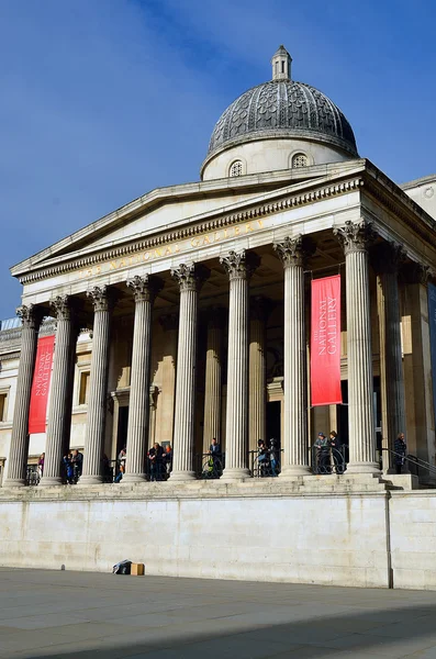 Trafalgar Square en Londres Reino Unido — Foto de Stock