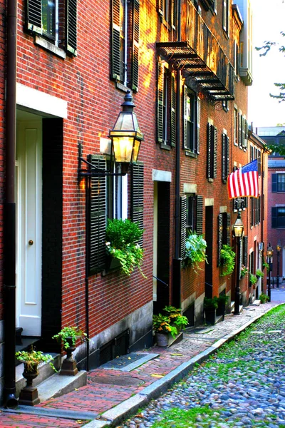 Immagine stock di Boston skyline — Foto Stock