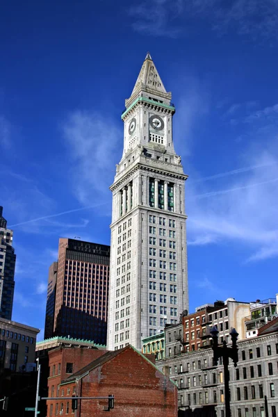 Boston Skyline stok görüntü